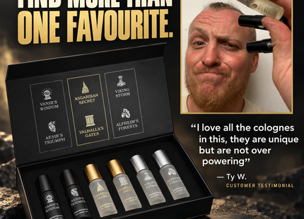 Viking Cologne Oil Sample Kit