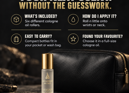 Viking Cologne Oil Sample Kit