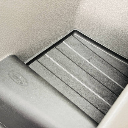 For MAN TGE Rubber Door Liner Pocket Inserts Black | Van-X