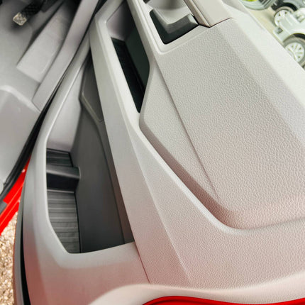 For MAN TGE Rubber Door Liner Pocket Inserts Black | Van-X