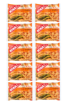 10 x Koka Instant Noodles Curry 85G