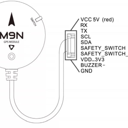 HolyBro M9N GPS Module for Pixhawk