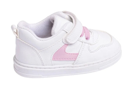 HelloBaby Touch-Fastening Faux Leather Baby Trainers