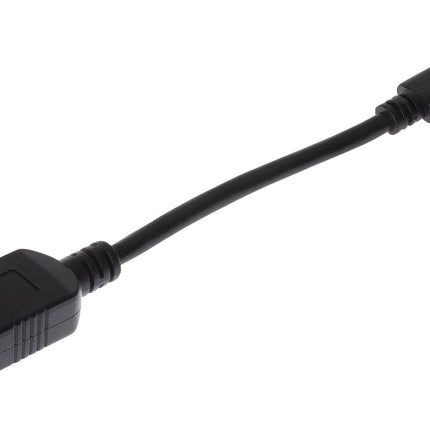 Maplin USB-C to USB-A 3.1 Gen 1 Female Adapter - Black, 14cm