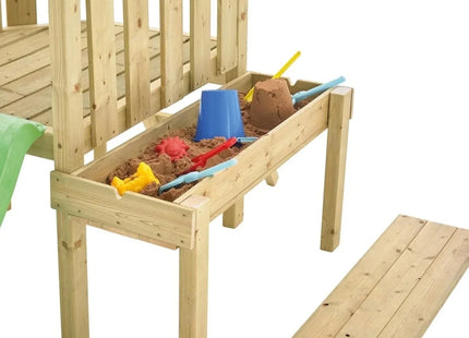 TP Forest Wooden Climbing Frame with Slide