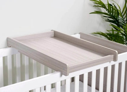Ickle Bubba Pembrey Cot Top Changer - Ash Grey