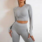 grey / L / Long Sleeve