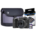 Camera + 32GB SD Card + Case + Rechargeable Batteries