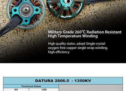 Foxeer Datura 2806.5 FPV Brushless Motor