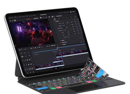 Davinci Resolve Keyboard Cover for iPad Magic Case
