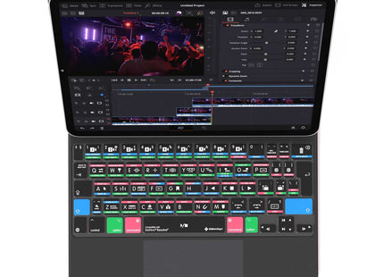 Davinci Resolve Keyboard Cover for iPad Magic Case
