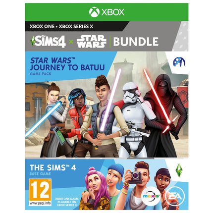 Microsoft Xbox One SIMS 4 Plus Star Wars: Journey to Batuu Bundle Game