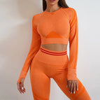 orange / L / Long Sleeve