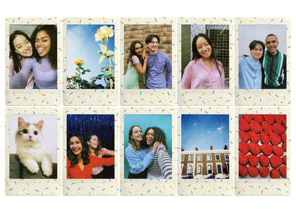 Fujifilm Instax Mini Instant Photo Film - Mini Sprinkles