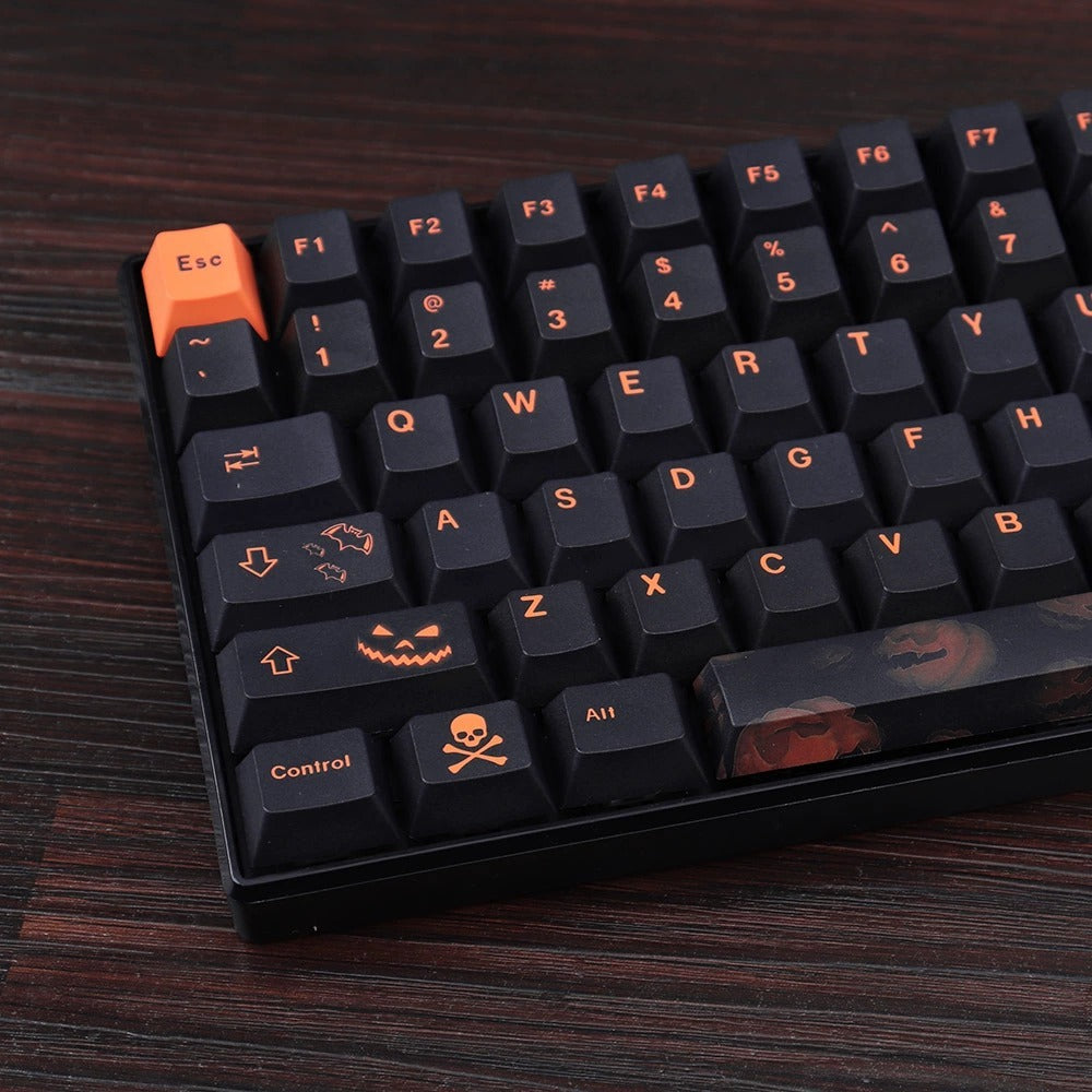Black PBT Halloween Keycap
