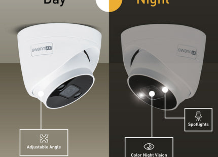 Swann AdvancedX 4K Wired NVR CCTV Add-On Dome Camera
