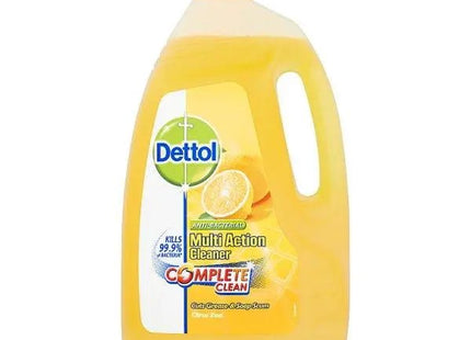 Dettol Anti-Bacterial Multi Action Cleaner Complete Clean Citrus Zest 4L