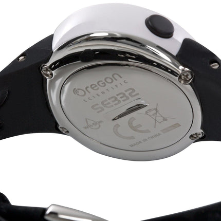 Oregon Scientific SE332 Zone Trainer 2.0 ECG Heart Rate Monitor Watch - Black