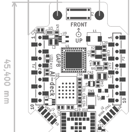 Crazyflie AI-deck (GAP8 RISC-V MCU & ESP32 Wi-Fi)