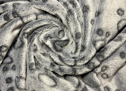 Dog Blanket - Grey Paws