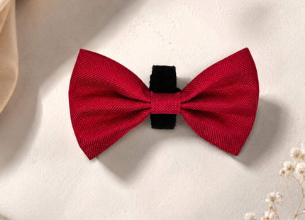 Dog Bow Tie - Berry Red