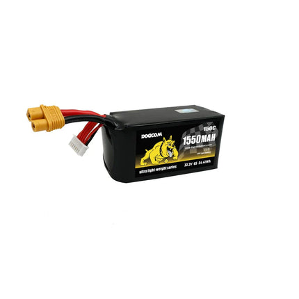 DOGCOM 1550mAh 150C 6S 22.2V Ultra series Battery