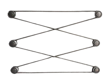 For VW T5 / T5.1 Campervan  Double X Storage Net – Van Conversion & Motorhome Storage | Van-X
