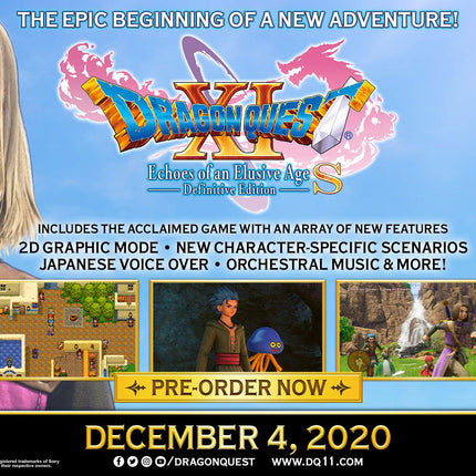 Dragon Quest XI S: Echoes Of An Elusive Age Definitive Edition PS4