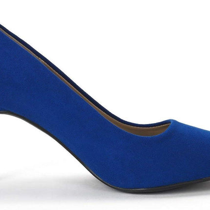 Stiletto Mid Heels Pointed Closed DREAM PAIRS (UK 5.5) Women's Slip On Low