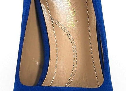 Stiletto Mid Heels Pointed Closed DREAM PAIRS (UK 5.5) Women's Slip On Low
