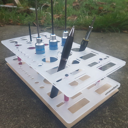 DroneBuildr Tool Storage Rack (2 levels)