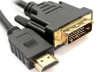The Electronics Hub Full HD 60Hz DVI-D to HDMI Cable Gold Plated