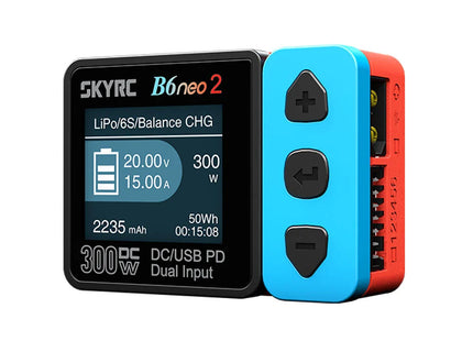 SkyRC B6neo 2 DC 300W 15A PD Lipo Balance Charger