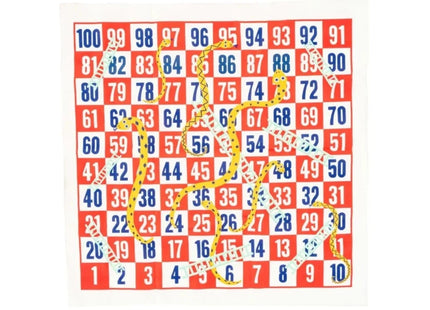 TP Wooden Giant Snakes & Ladders Game