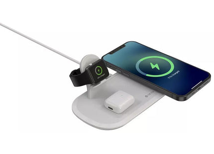 Devia 15W Triple Wireless Magnetic Charging Pad for Apple iPhone, Airpods & Watch