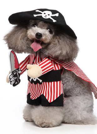 Cosplay Pet Supplies Standing Outfit Funny Dog Clothes Upright Outfit Halloween Christmas Dress Up Pet Outfit