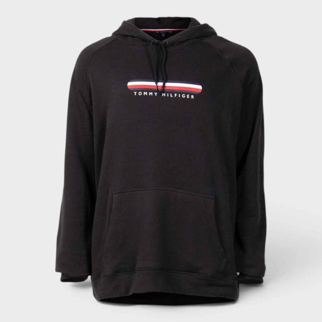 Logo Pullover Hoodie Black