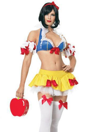 Anime Halloween Snow White Dress Party Clothes