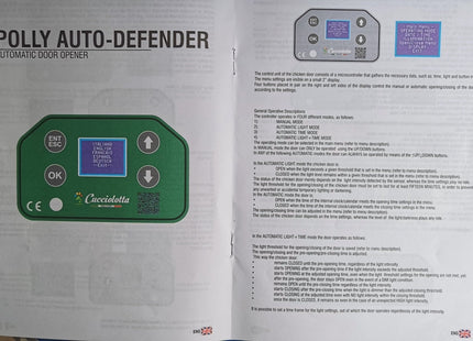 Easicoop Auto Defender Door Opener
