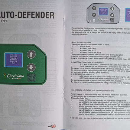 Pre-order for Mid June - Easicoop Auto Defender Door Opener