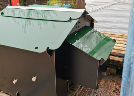 Easicoop Chalet 2XL - HPL Chicken Coop up to 10-15 large Birds