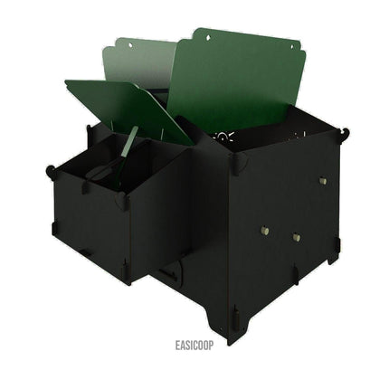 Easicoop Chalet L - HPL Chicken coop up to 7-9 medium Birds