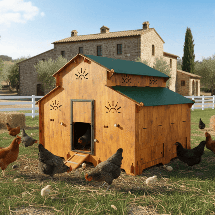 Easicoop Farm Plus 6XL modular expandable Chicken house 24 Large Birds