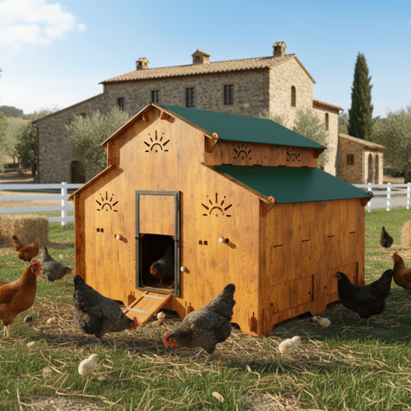 Easicoop Farm Plus 6XL modular expandable Chicken house 72 Large Birds