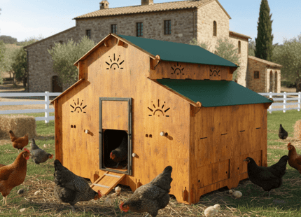 Easicoop Farm Plus 6XL modular expandable Chicken house 96 Large Birds