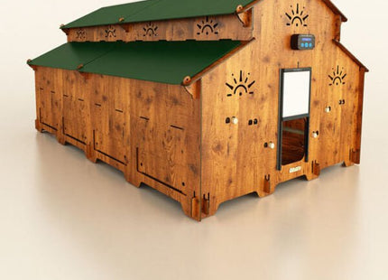 Easicoop Farm Plus 6XL modular expandable Chicken house 96 Large Birds
