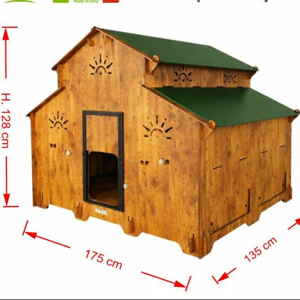 Easicoop Farm Plus 6XL modular expandable Chicken house 48 Large Birds