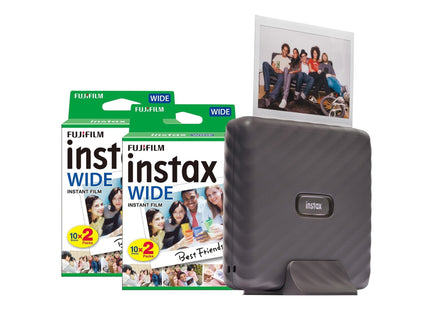 Fujifilm Instax Link Wide Printer - Mocha Grey