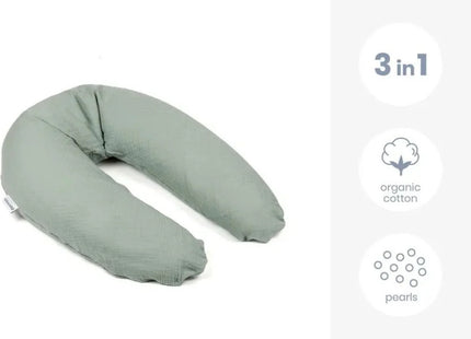 Doomoo Comfy Big Muslin Maternity Pillow - Green