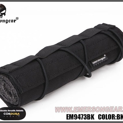 Emerson Gear Airsoft Suppressor Cover (18cm) - Black